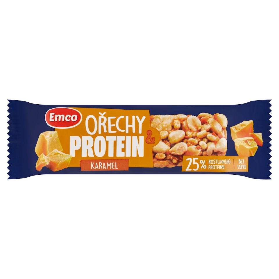 Emco Nuts & Protein Caramel 40g