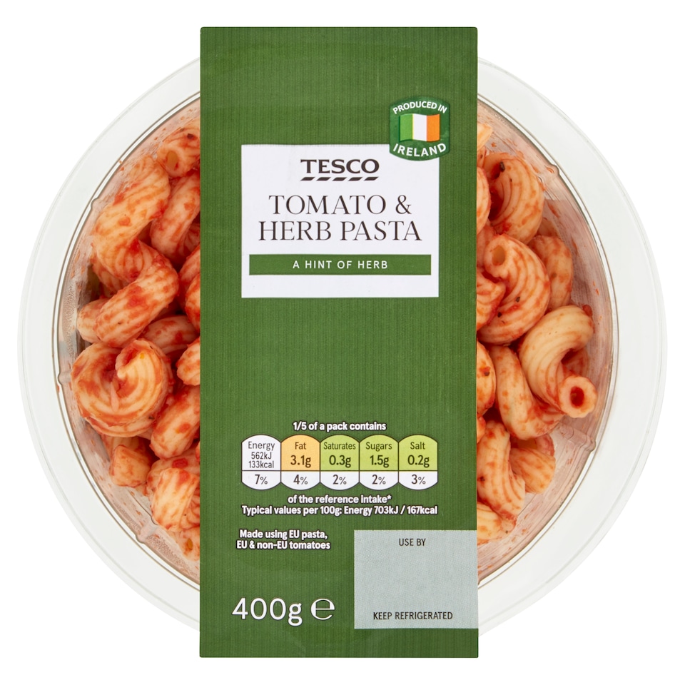 image 1 of Tesco Tomato Herb Pasta