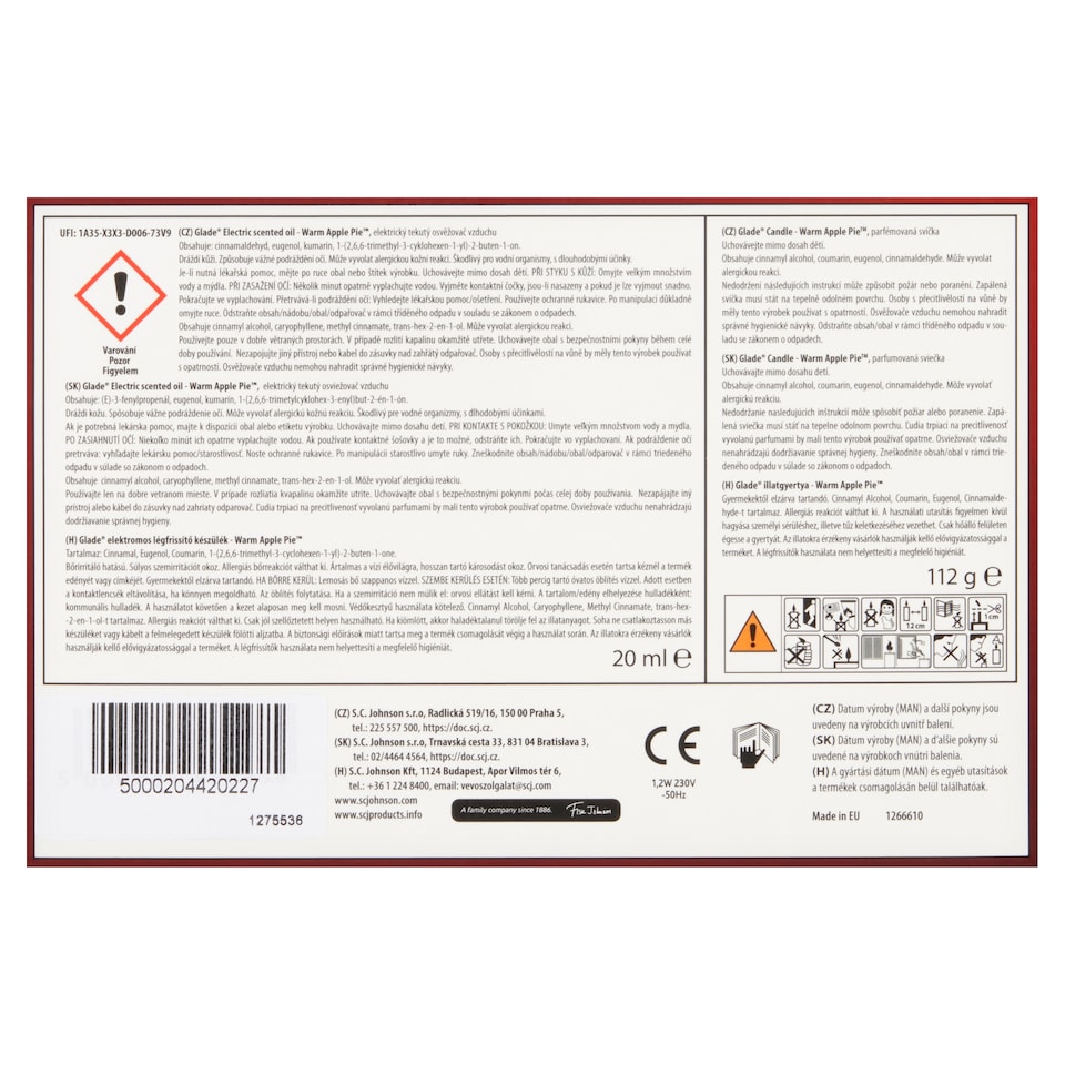 image 1 of Glade Christmas Edition