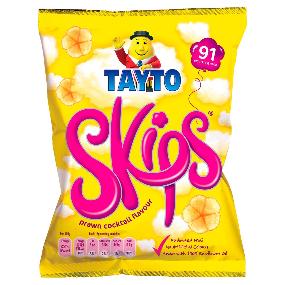 Tayto Skips Prawn Cocktail Flavour 17G