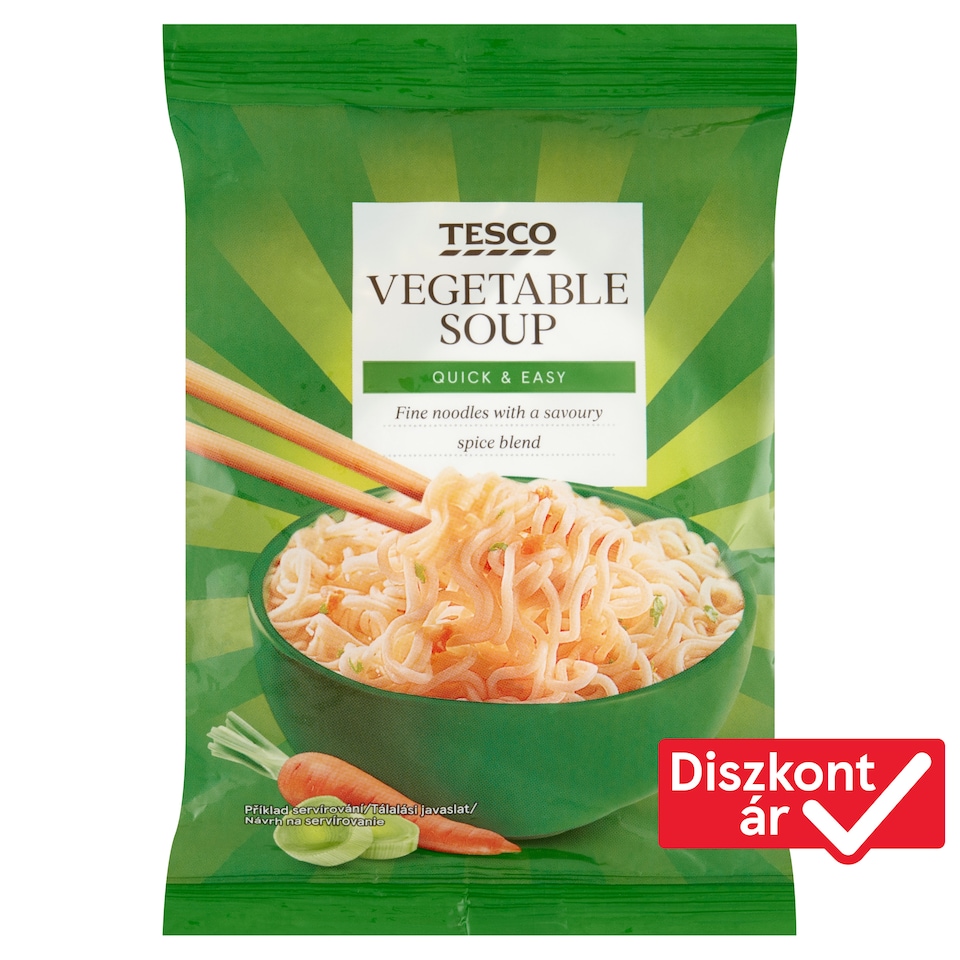 Tesco Instant Vegetable Soup 60 g
