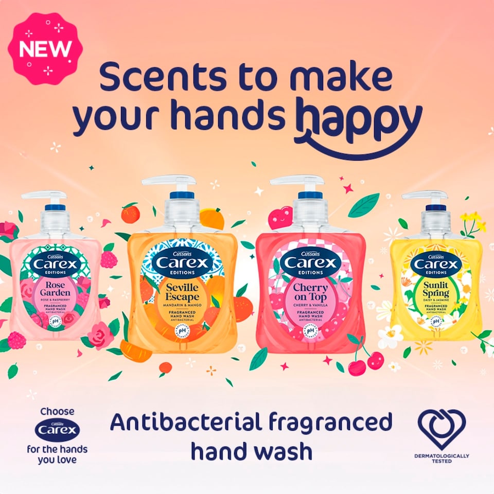 image 1 of CAREX EDITIONS SEVILLE ESCAPE MANDARIN & MANGO HANDWASH 250mL