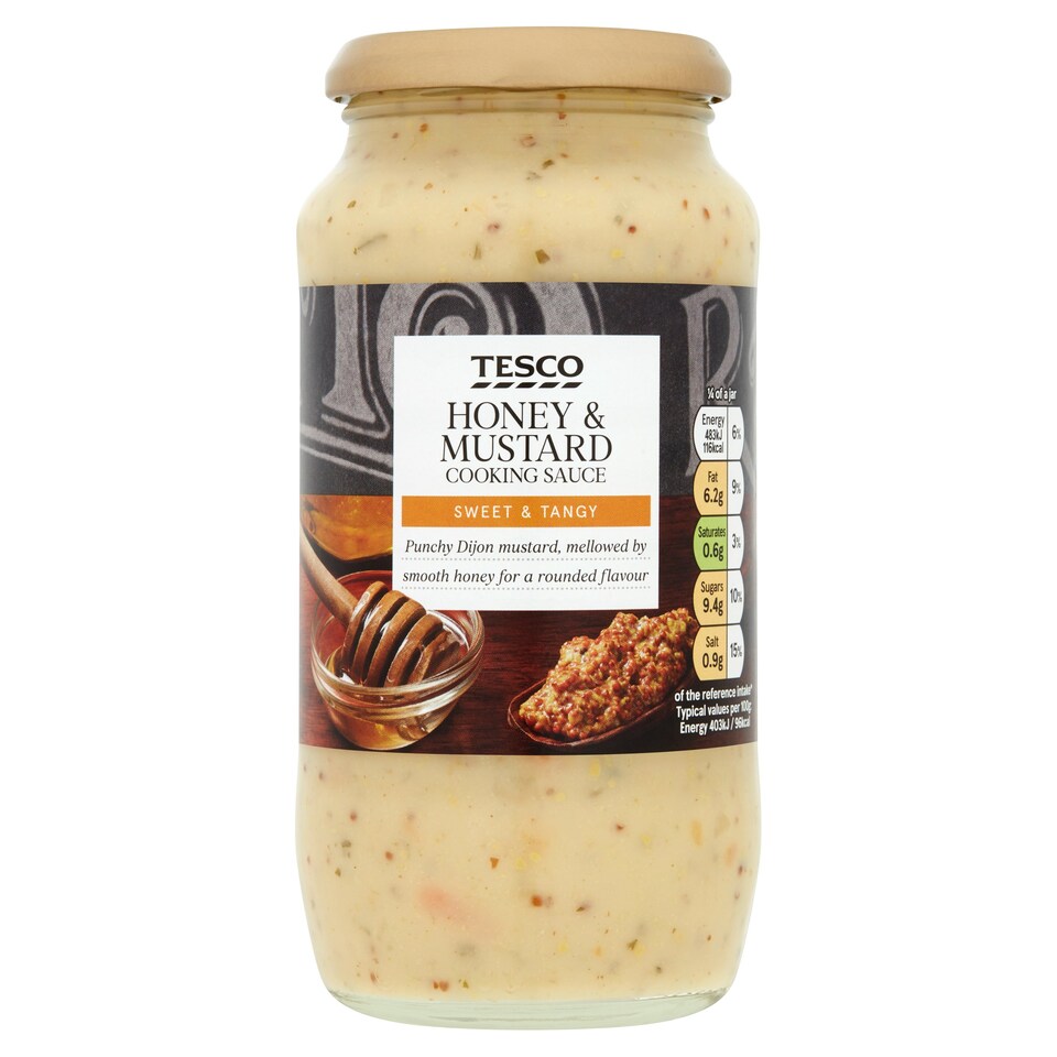 Tesco Honey And Mustard Sauce 480G