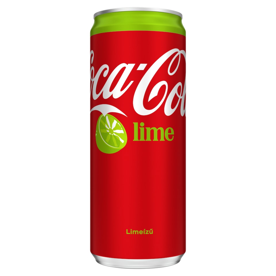 Coca-Cola Lime cola- és limeízű szénsavas üdítőital 330 ml