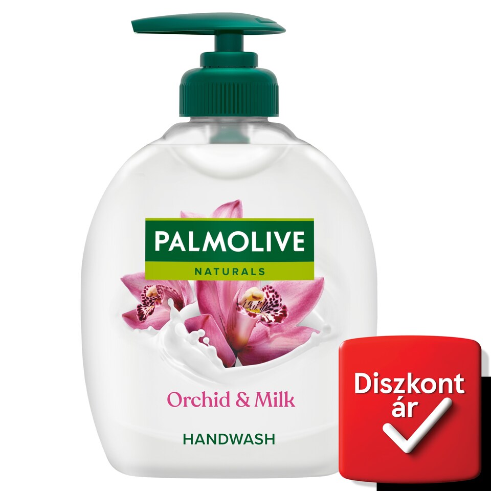 Palmolive Naturals Milk & Orchid folyékony szappan 300 ml  1. kép