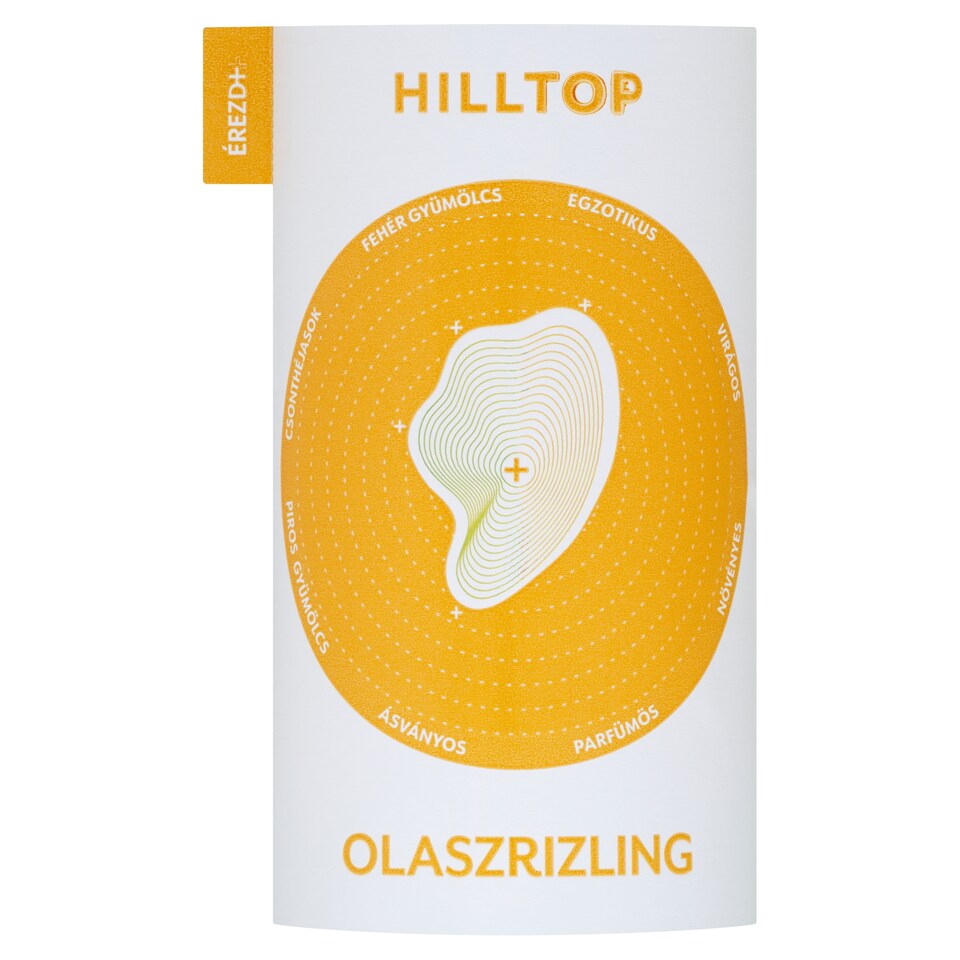 Hilltop Neszmély Olaszrizling száraz fehérbor 11% 75 cl 1. kép