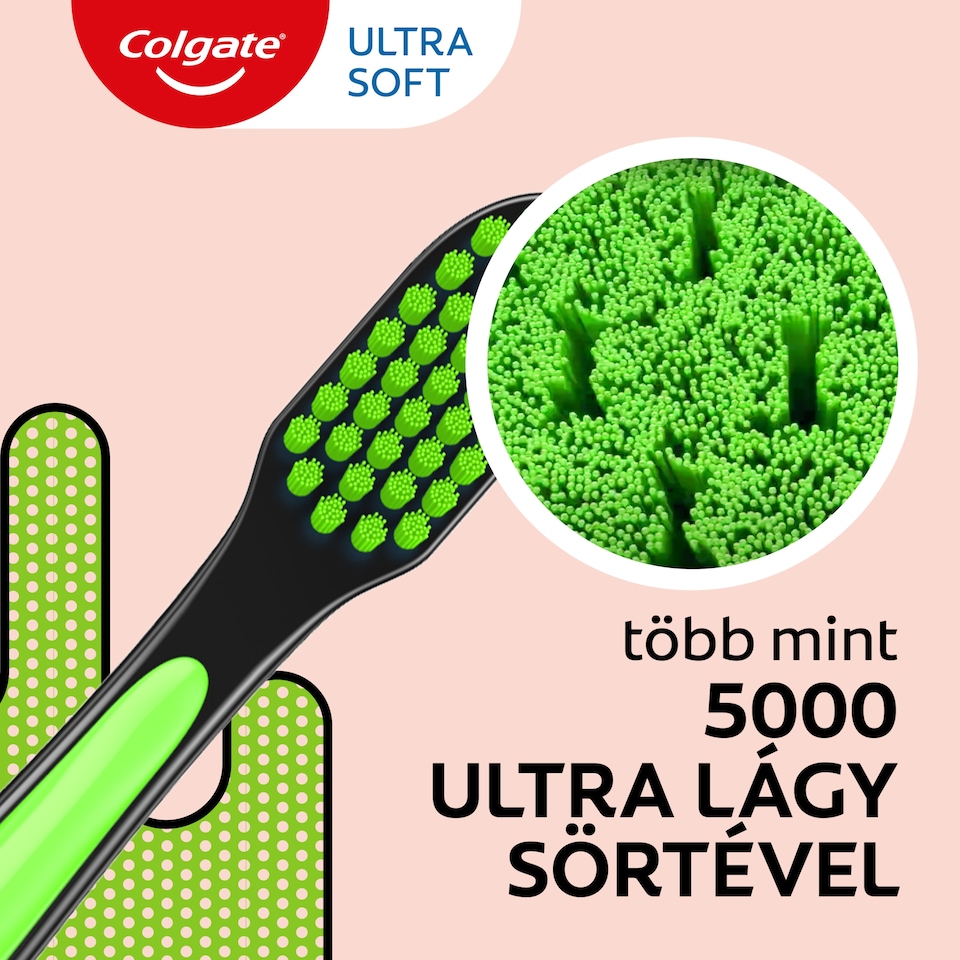 Colgate Ultra Soft lágy fogkefe 2 db  1. kép