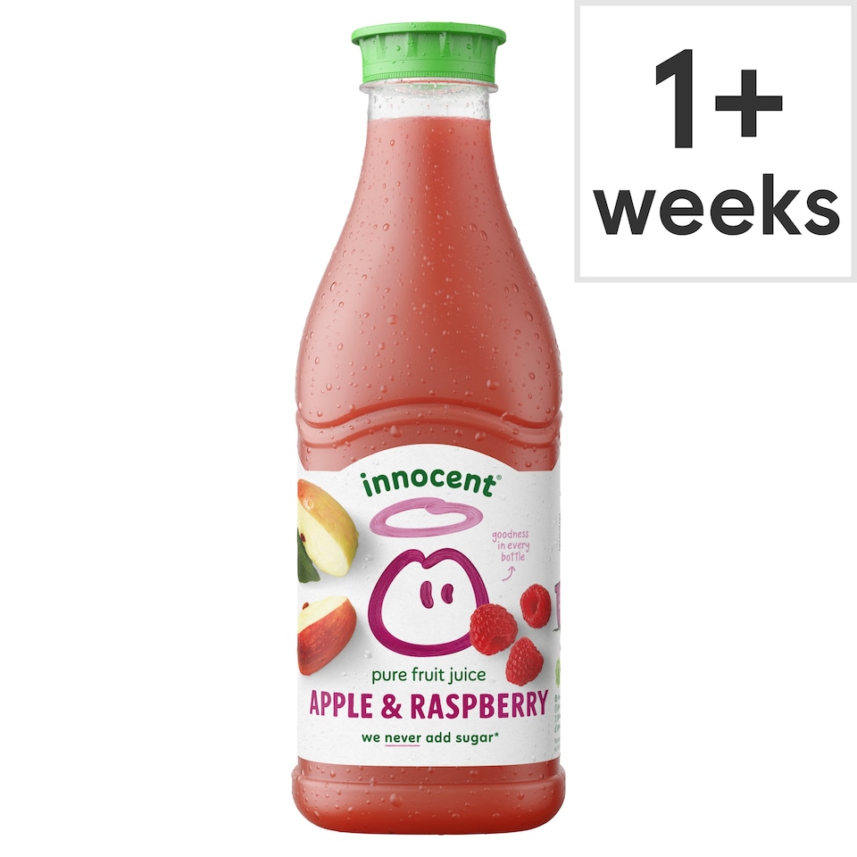 image 1 of Innocent Apple & Raspberry Juice 900Ml