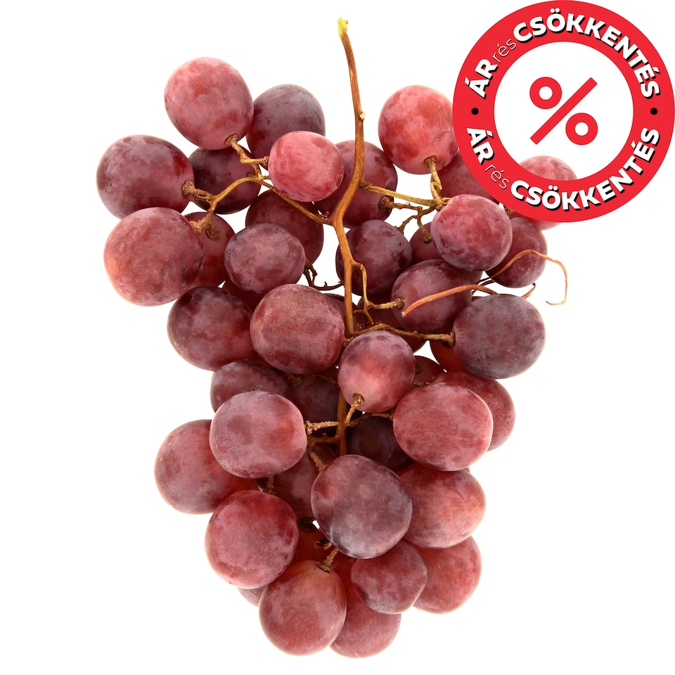 Piros szőlő lédig