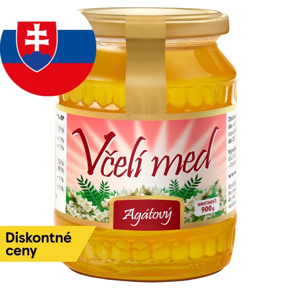 Včelí med agátový 900 g