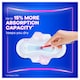 image 4 of Always Platinum Long 18 Sanitary Pads With Wings Size 2