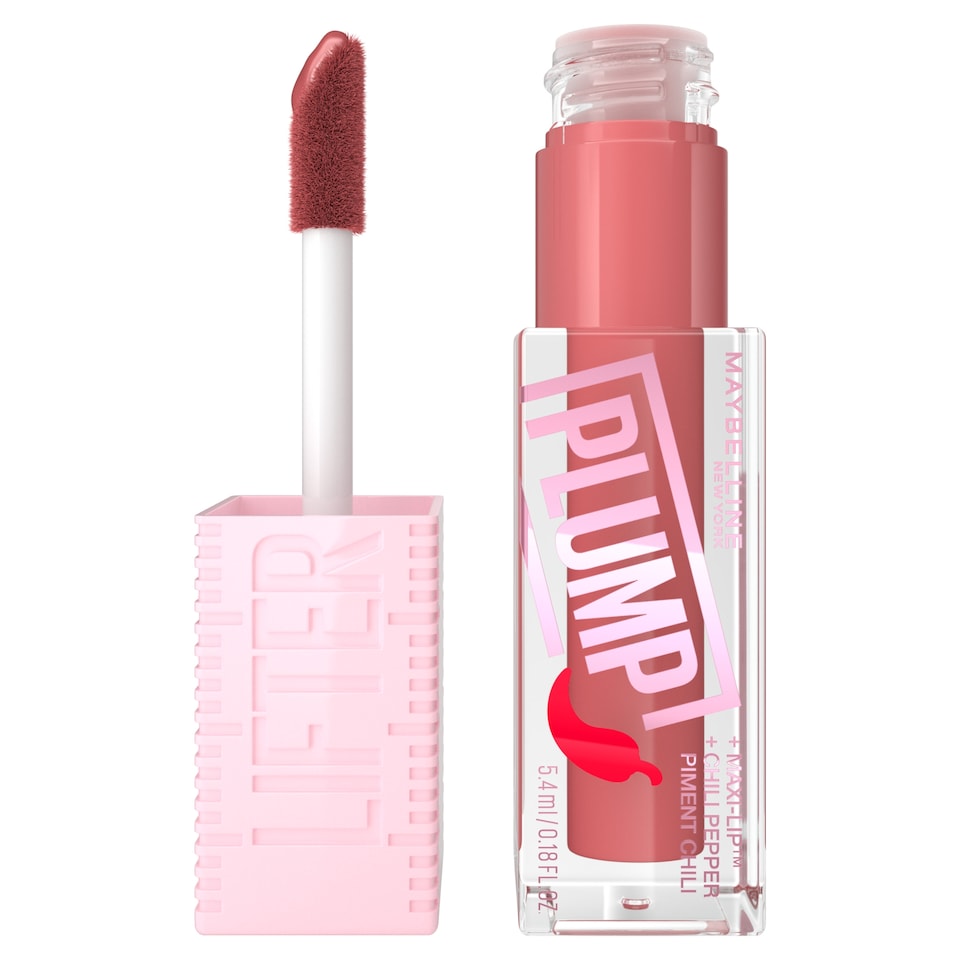 image 1 of Maybelline Lifter Plump Lip Gloss - Peach Fever 5.4ml