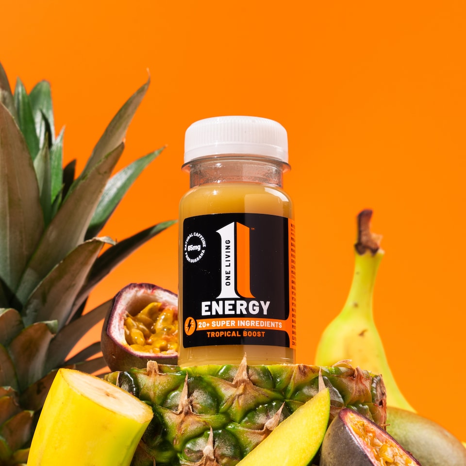 image 1 of One Living Energy Tropical Boost Shot 100ml