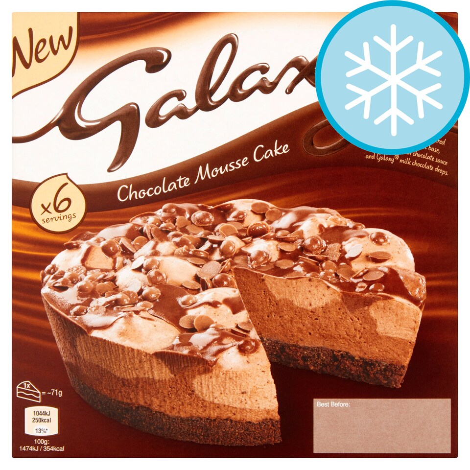 Galaxy Chocolate Mousse Cake 425g