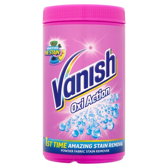 Vanish Oxi Action Stain Remover Powder 1.5 Kilograms Tesco Groceries