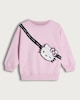 image 4 of Hello Kitty Cotton Rich Sweatshirt in Pink