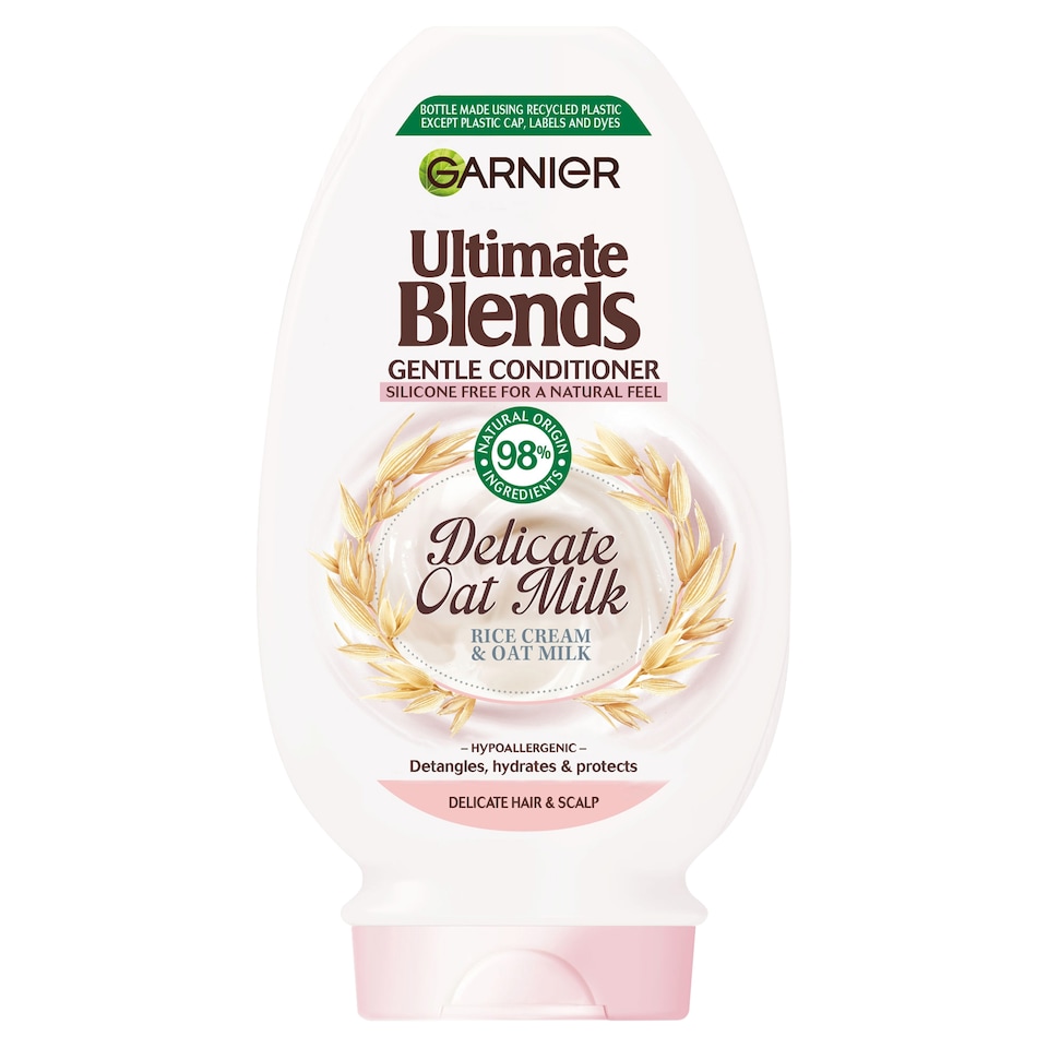 image 1 of Garnier Ultimate Blends Delicate Oat Milk Conditioner 400ml
