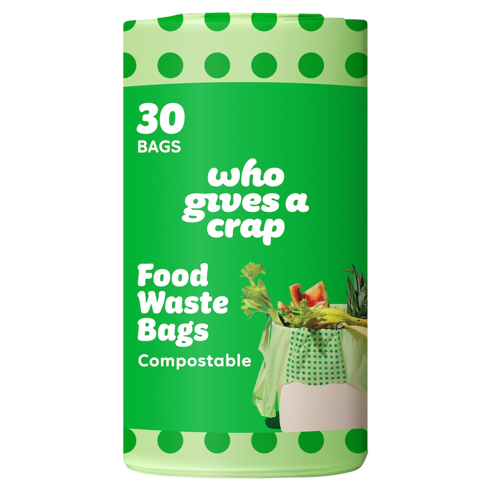 image 1 of Who Gives A Crap 30 Compostable Food Waste Bags 11L