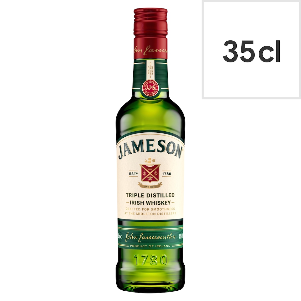 Jameson Triple Distilled Irish Whiskey 350ml