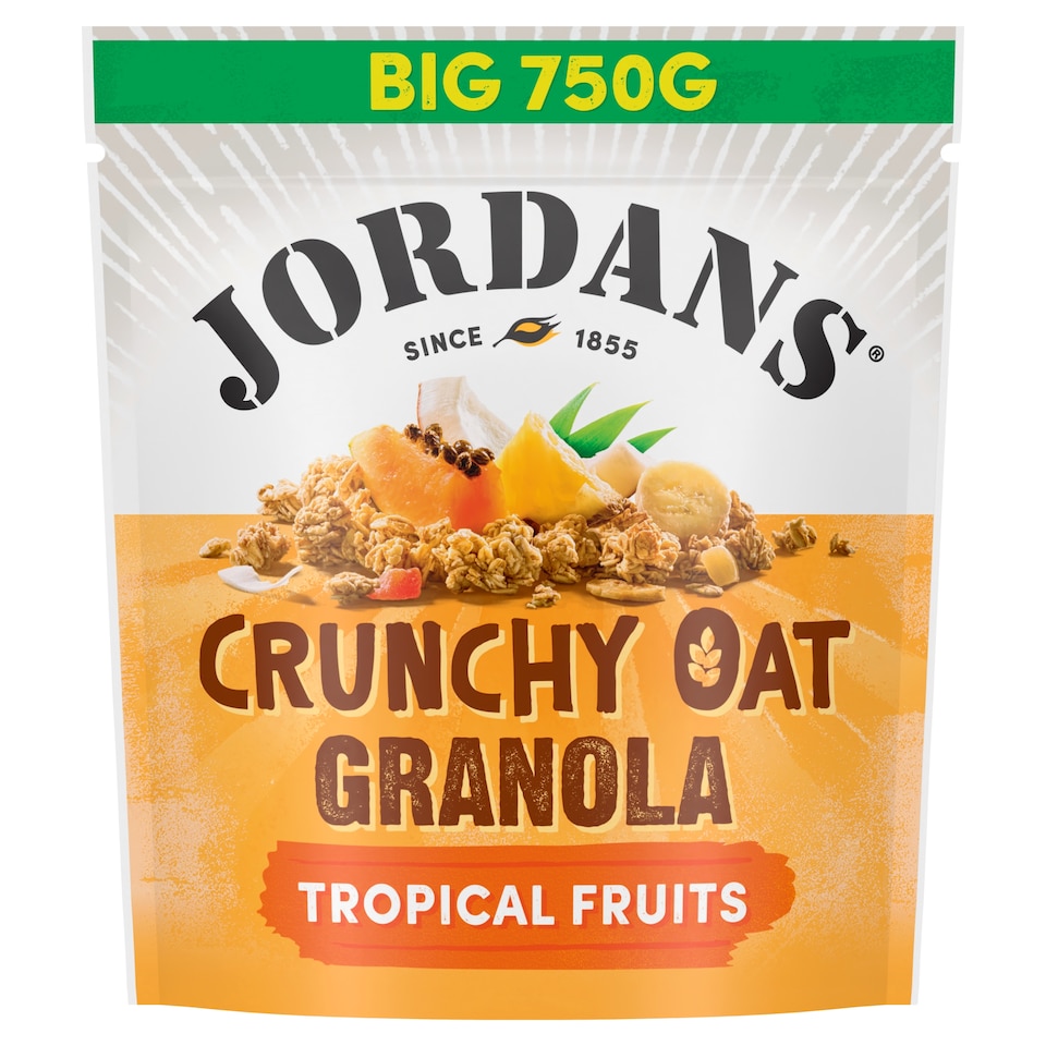 image 1 of Jordans Crunchy Oat Granola - Tropical Fruits 750g