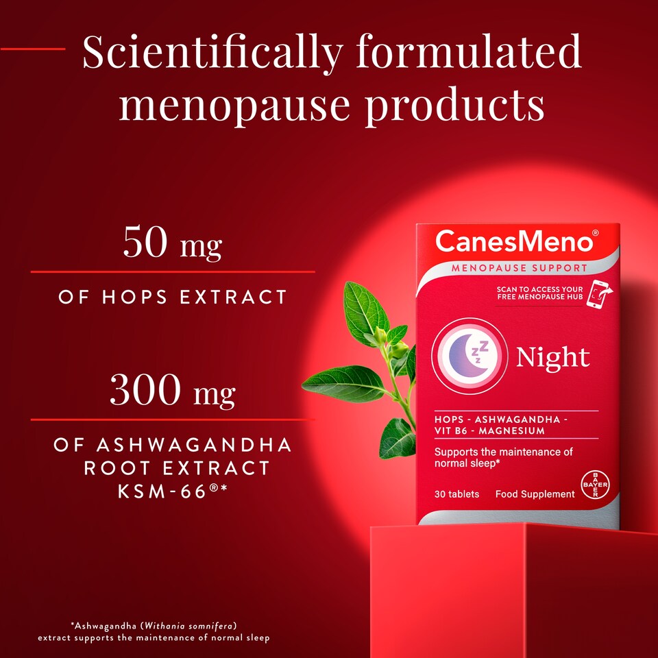 image 1 of CanesMeno Menopause Support Night 30 tablets