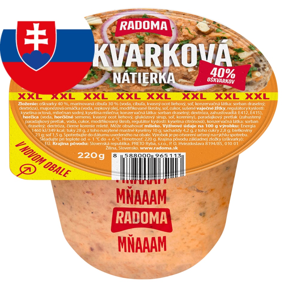PRETO Radoma Crackling Spread 135 g