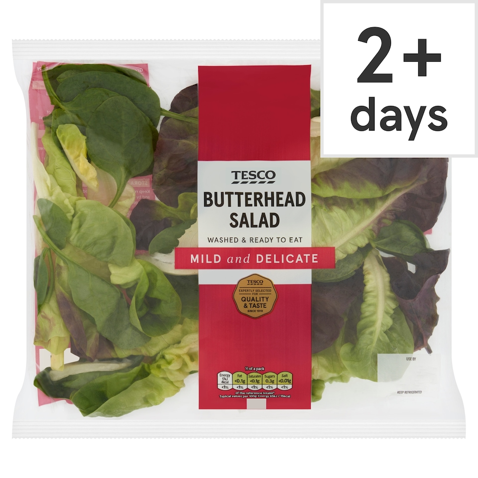 image 1 of Tesco Butterhead Salad 80G