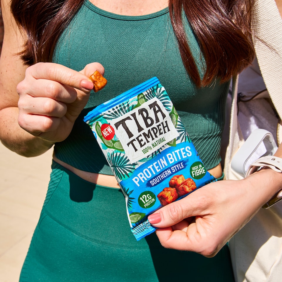 image 1 of Tiba Tempeh Southern Style Protein Bites 60g