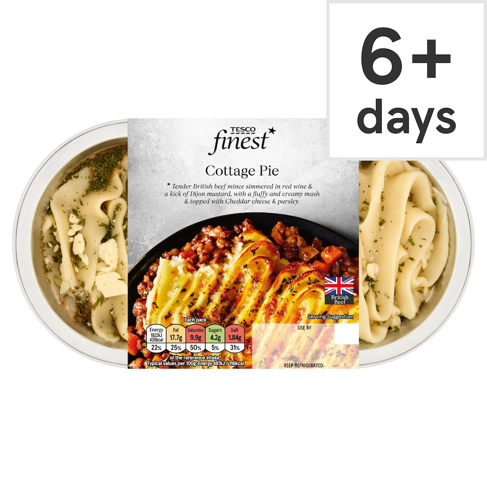 Tesco Finest Cottage Pie 400G