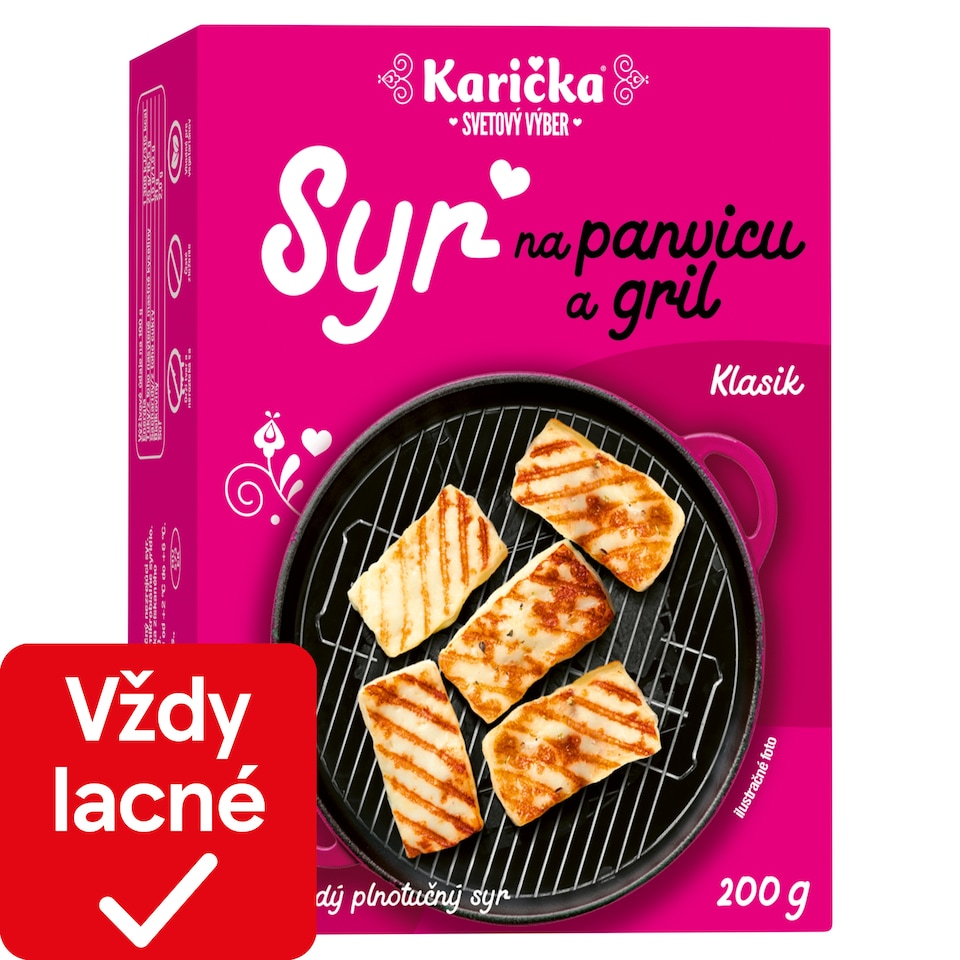 image 1 of Karička Frying Pan and Grill Cheese Halloumi Classic 200 g