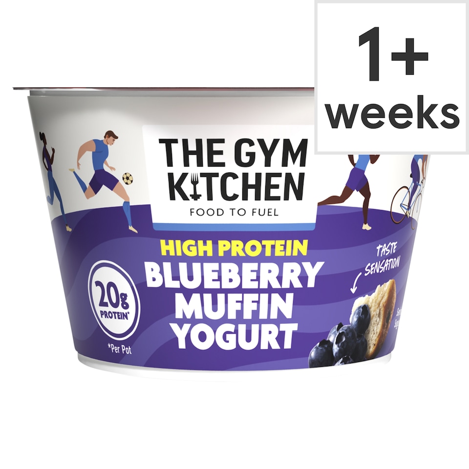 image 1 of The Gym Kitchen Blueberry Muffin Protein Yogurt 200g