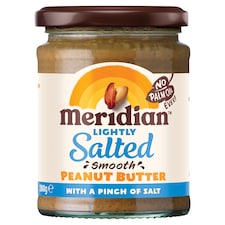 Meridian Lightly Salted Smooth Peanut Butter 280g