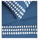 image 2 of FOX & IVY NAVY TUFTED DUVET SET DOUBLE