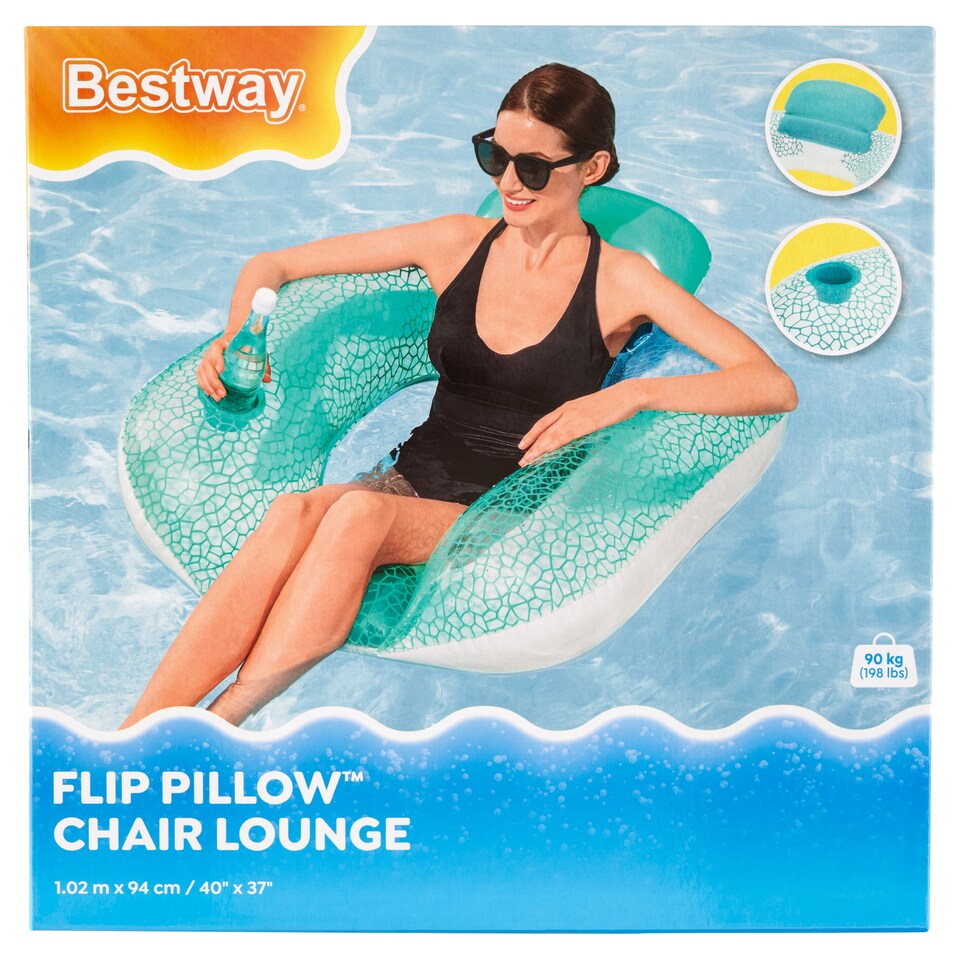Bestway Flip Pillow felfújható pihenőszék 1,02 m x 94 cm