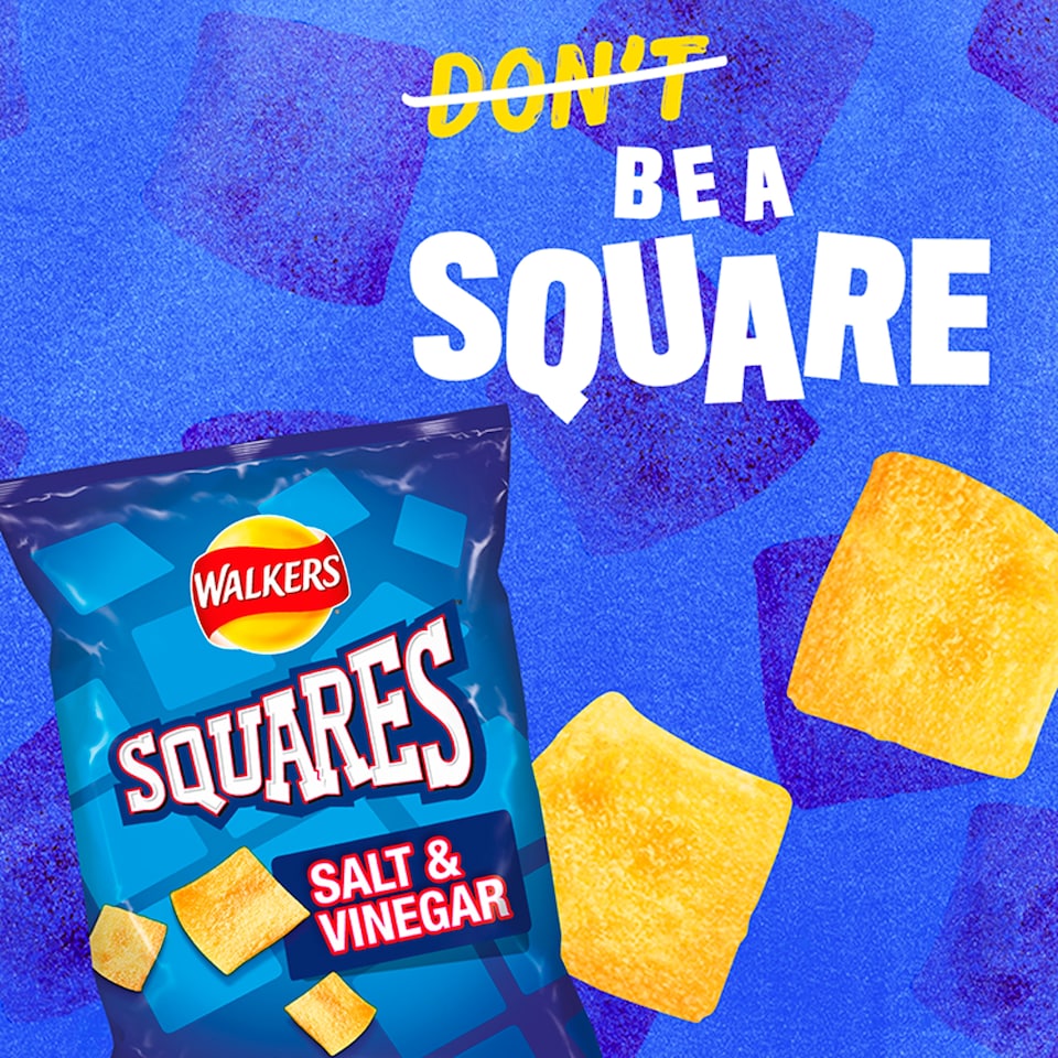 image 1 of Walkers Squares Variety Multipack Crisps 12x22g