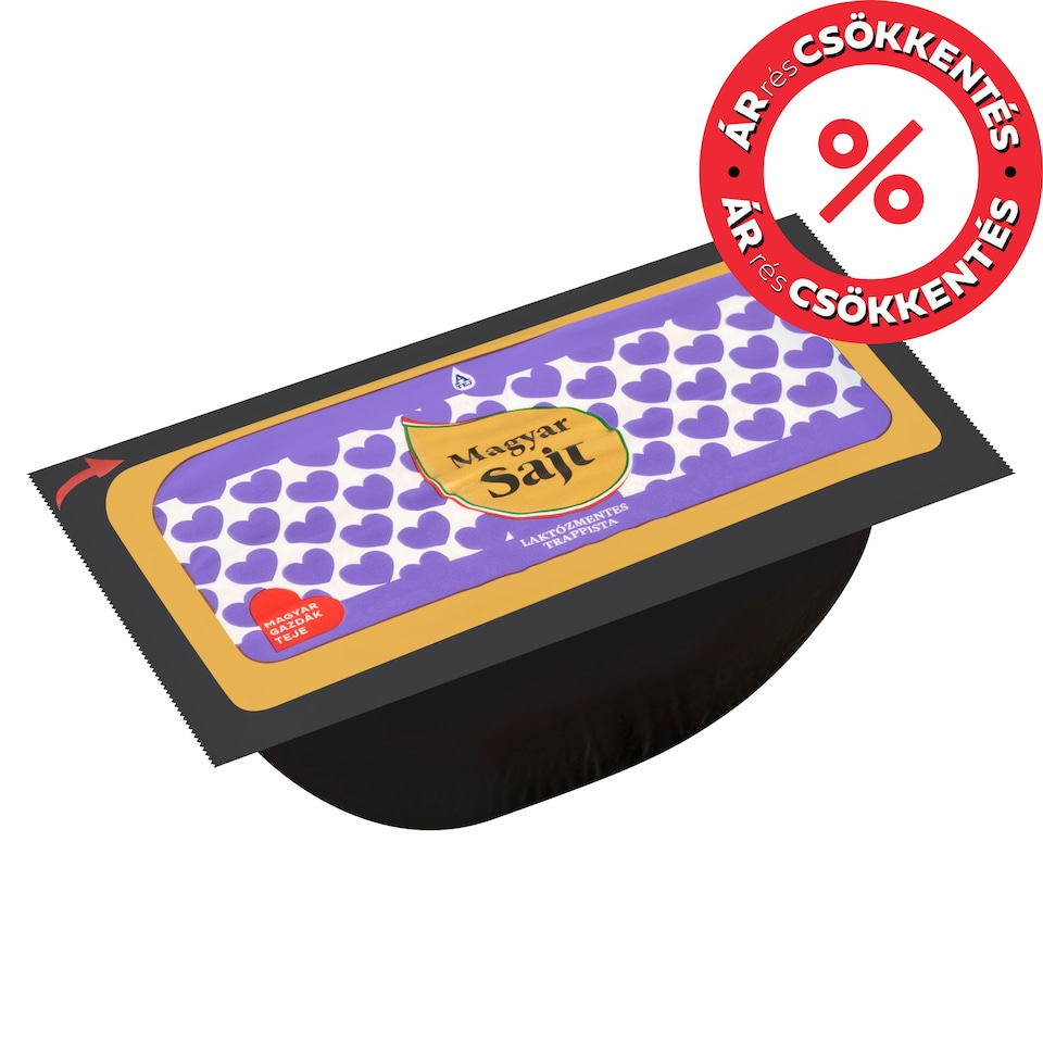 Magyar Sajt Lactose-Free Halved Trappist Cheese 700 g