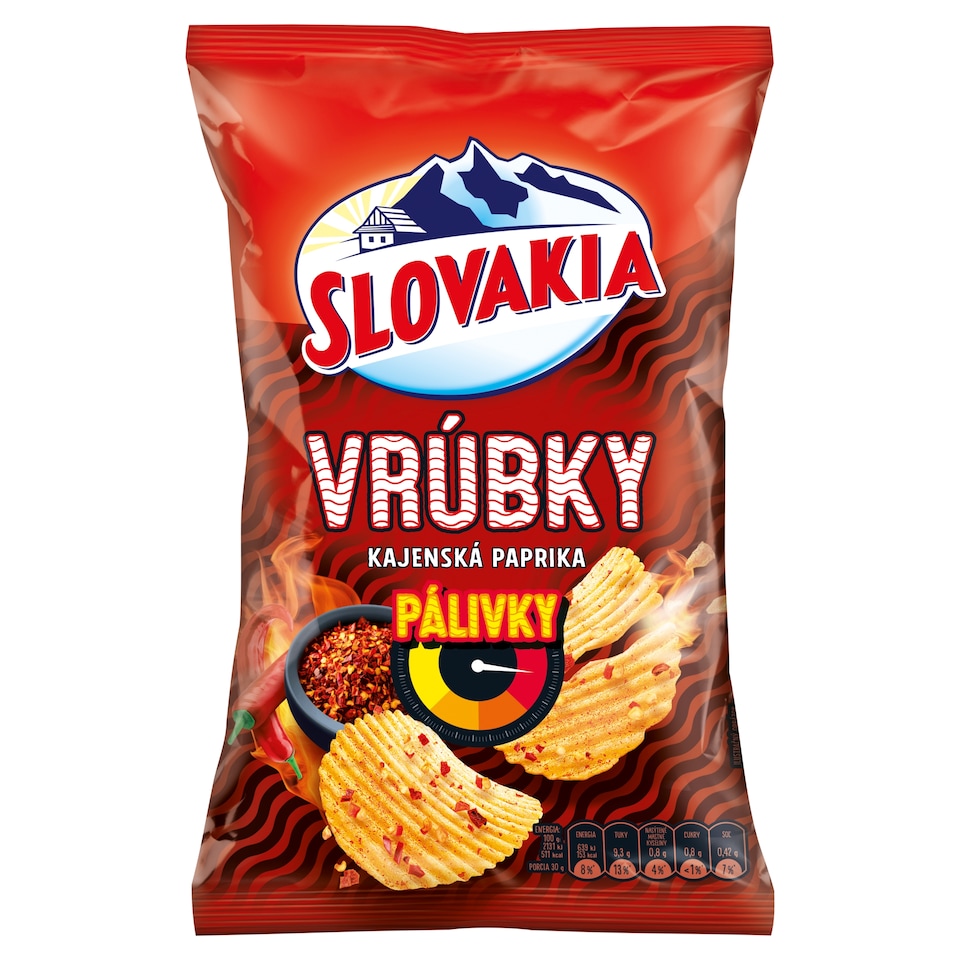 Slovakia Vrúbky Hot Cayenne Pepper 120 g