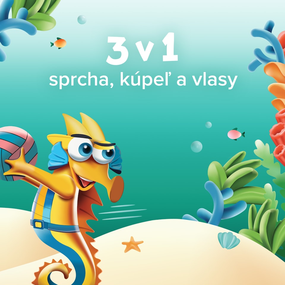 obrázok 1 z Palmolive Kids Sea Creatures Sprchový gél {750ml}