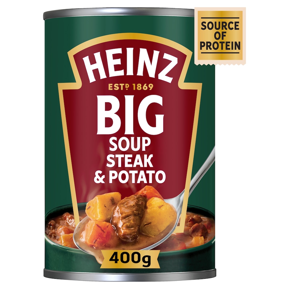 image 1 of Heinz Big Soup - Steak & Potato 400g