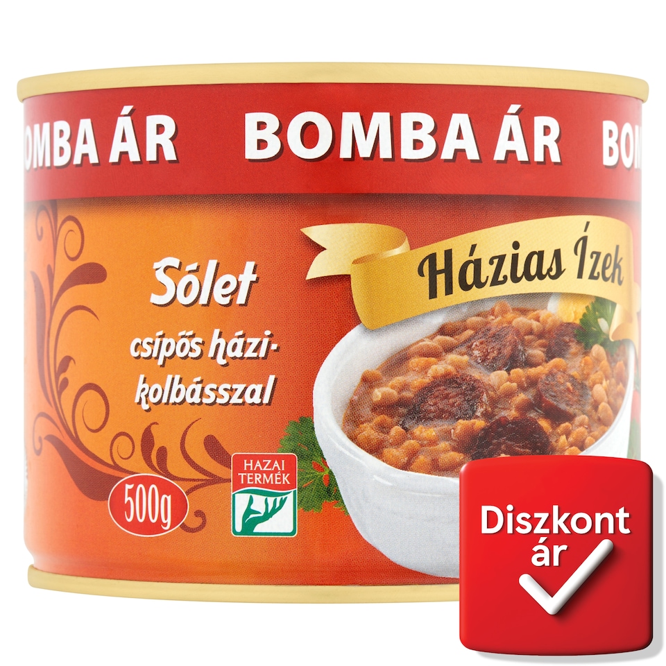 Házias Ízek sólet csípős házikolbásszal 500 g