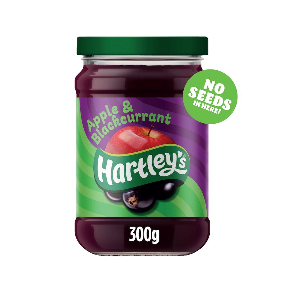 Hartley's Seedless Blackcurrant & Apple Jam 300g