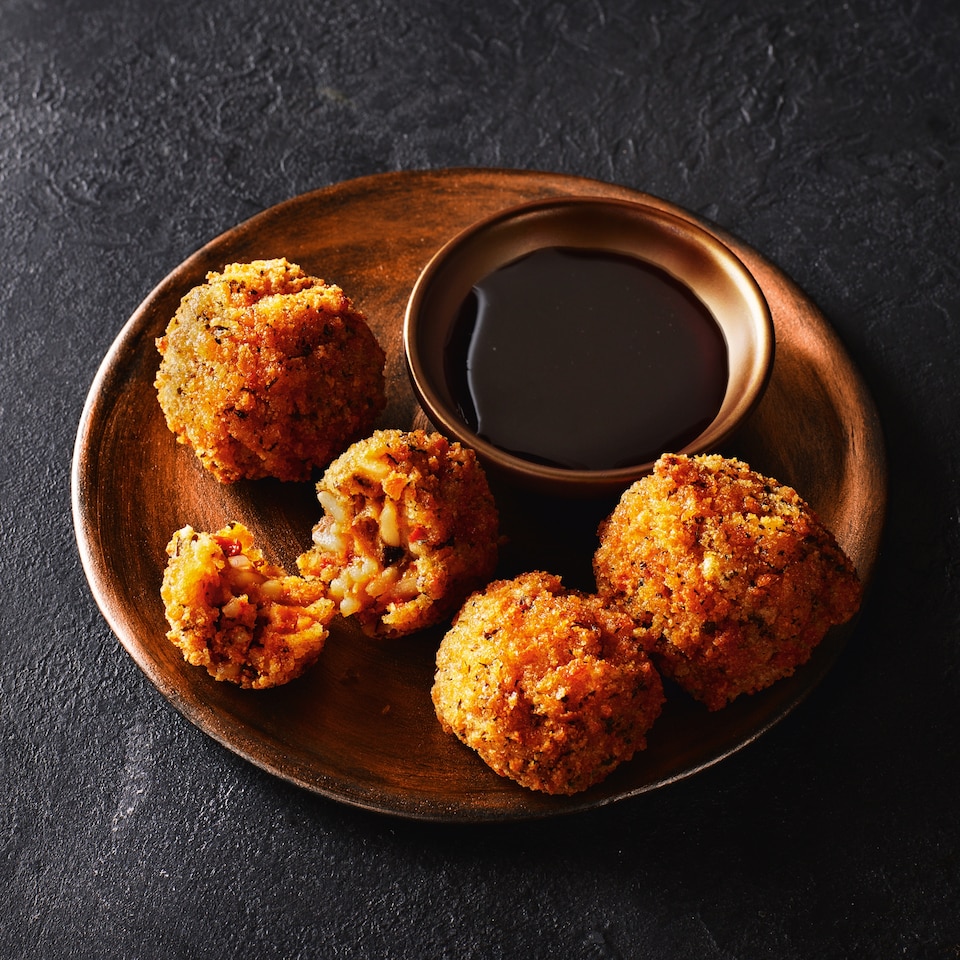 image 1 of Tesco Finest Crispy Bruschetta Arancini 200G