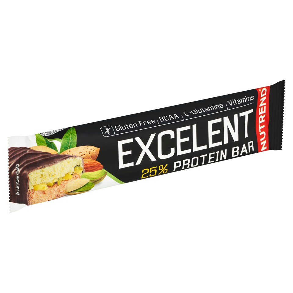 image 1 of Nutrend Excelent Protein Bar Double Almond-Pistachio Flavour with Pistachios 85 g