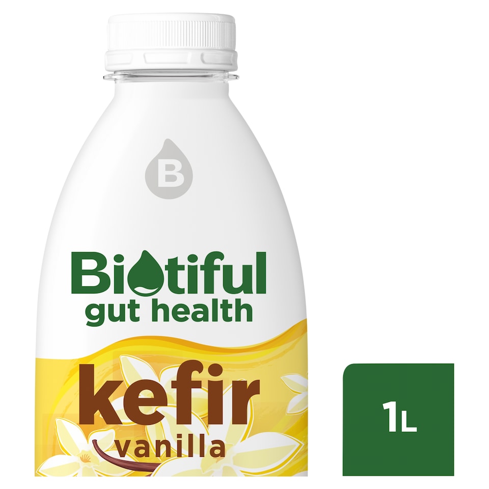 image 1 of Biotiful Gut Health Kefir Milk Drink Vanilla 1 Litre