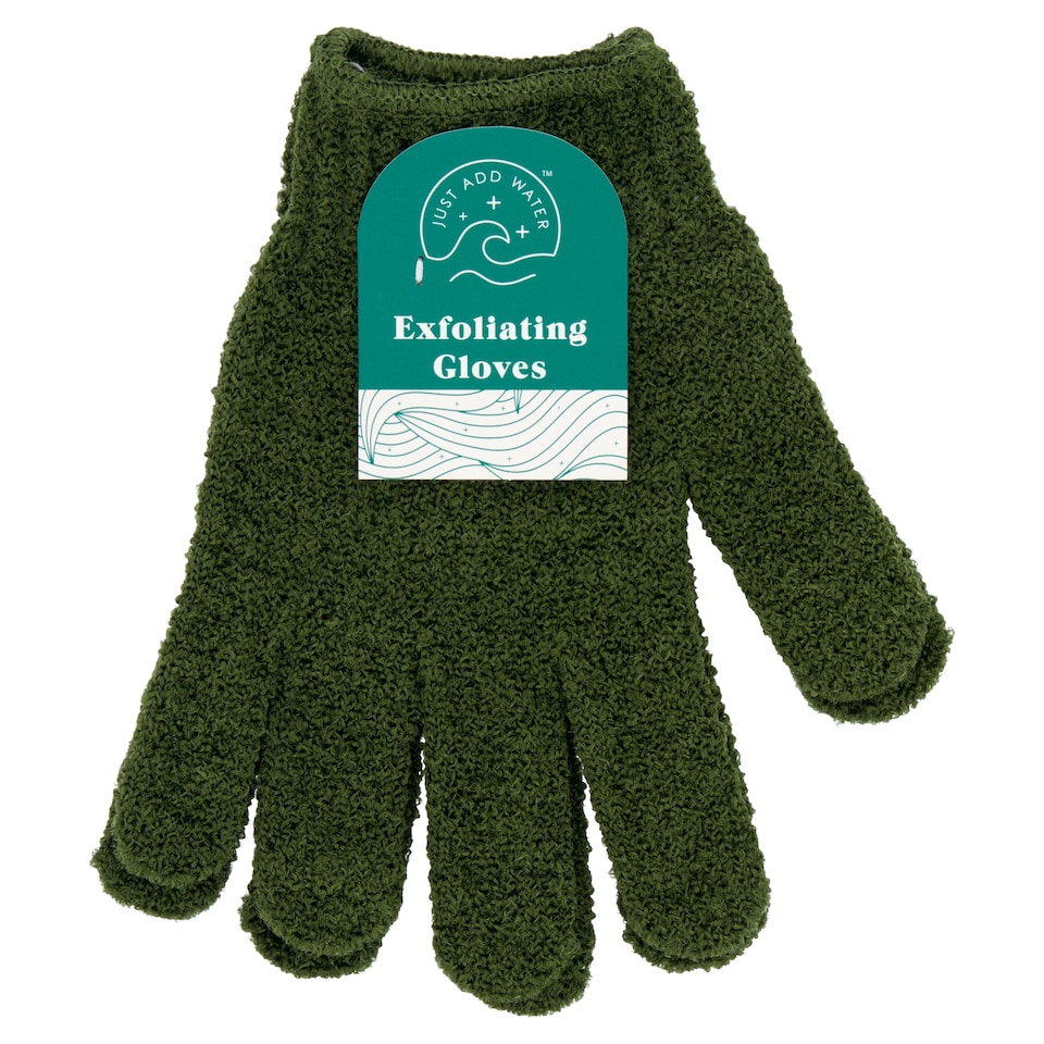 image 1 of Bath Essentials Exfoliating Gloves