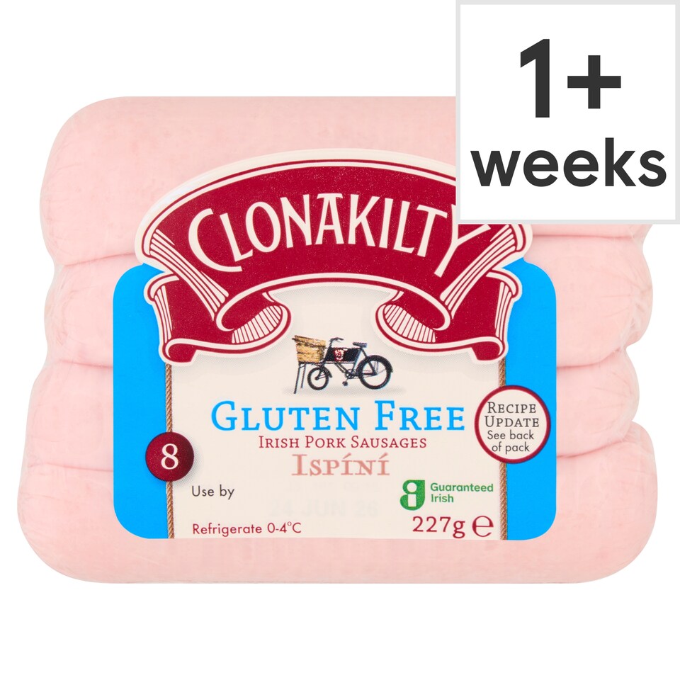 Clonakilty Gluten Free Sausages 227G