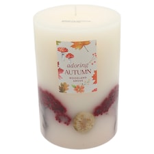 Tesco Autumn Large Inclusion Candle 830g