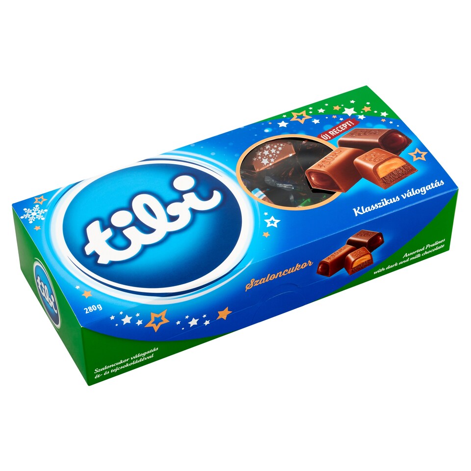 Tibi Assorted Pralines with Dark and Milk Chocolate 280 g