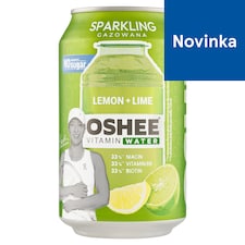 Oshee Vitamin Water Carbonated Non-Alcoholic Drink with Lemon and Lime Flavor 330 ml