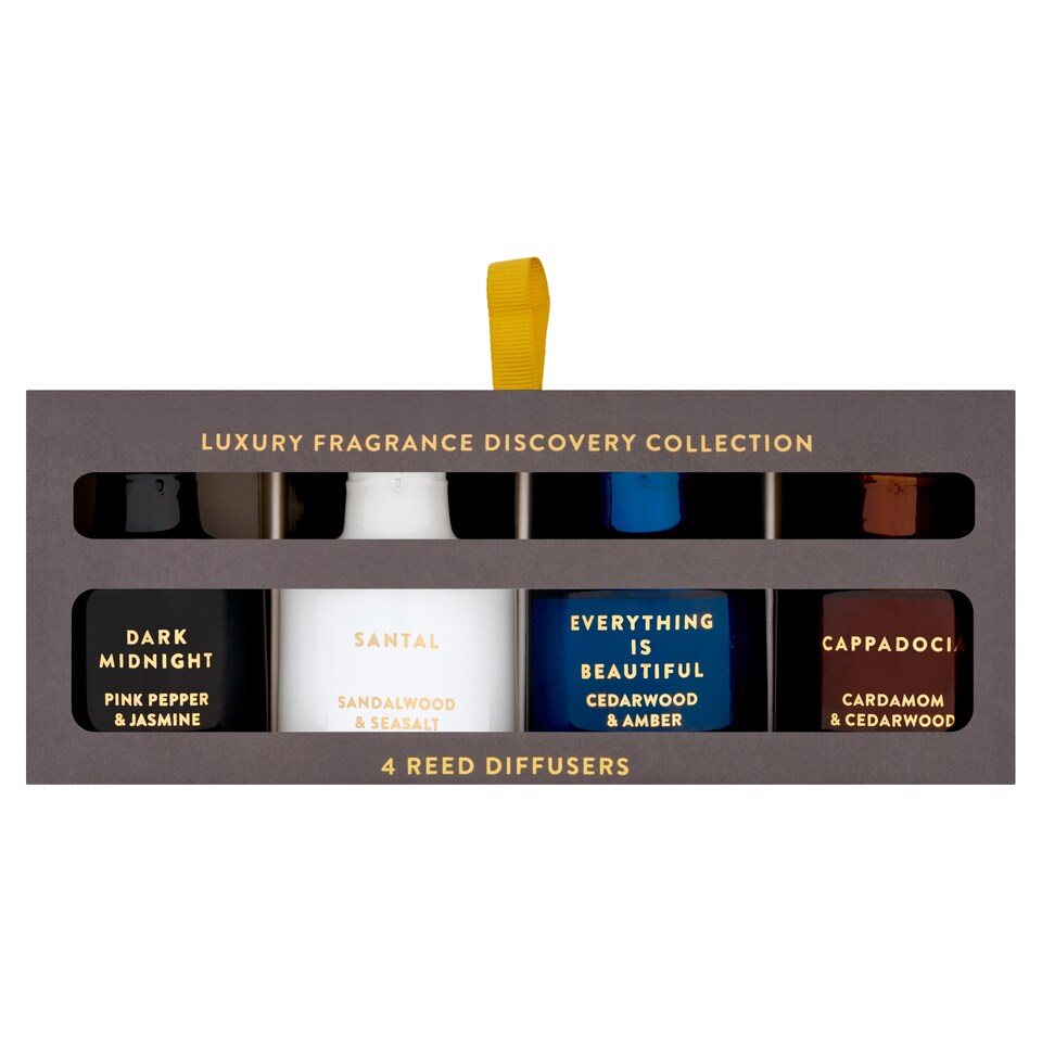 image 1 of F&F Home Classic Reed Diffuser Discovery Gift Set 4x50ml